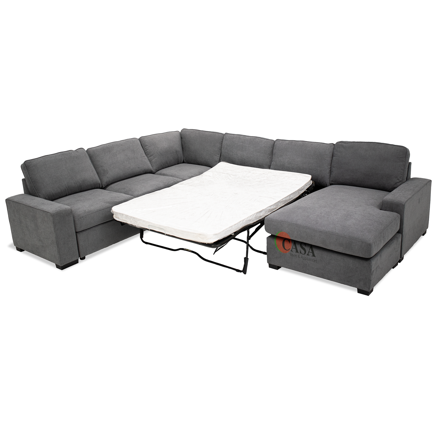 Bronson Corner Lounge Suite with Sofa Bed
