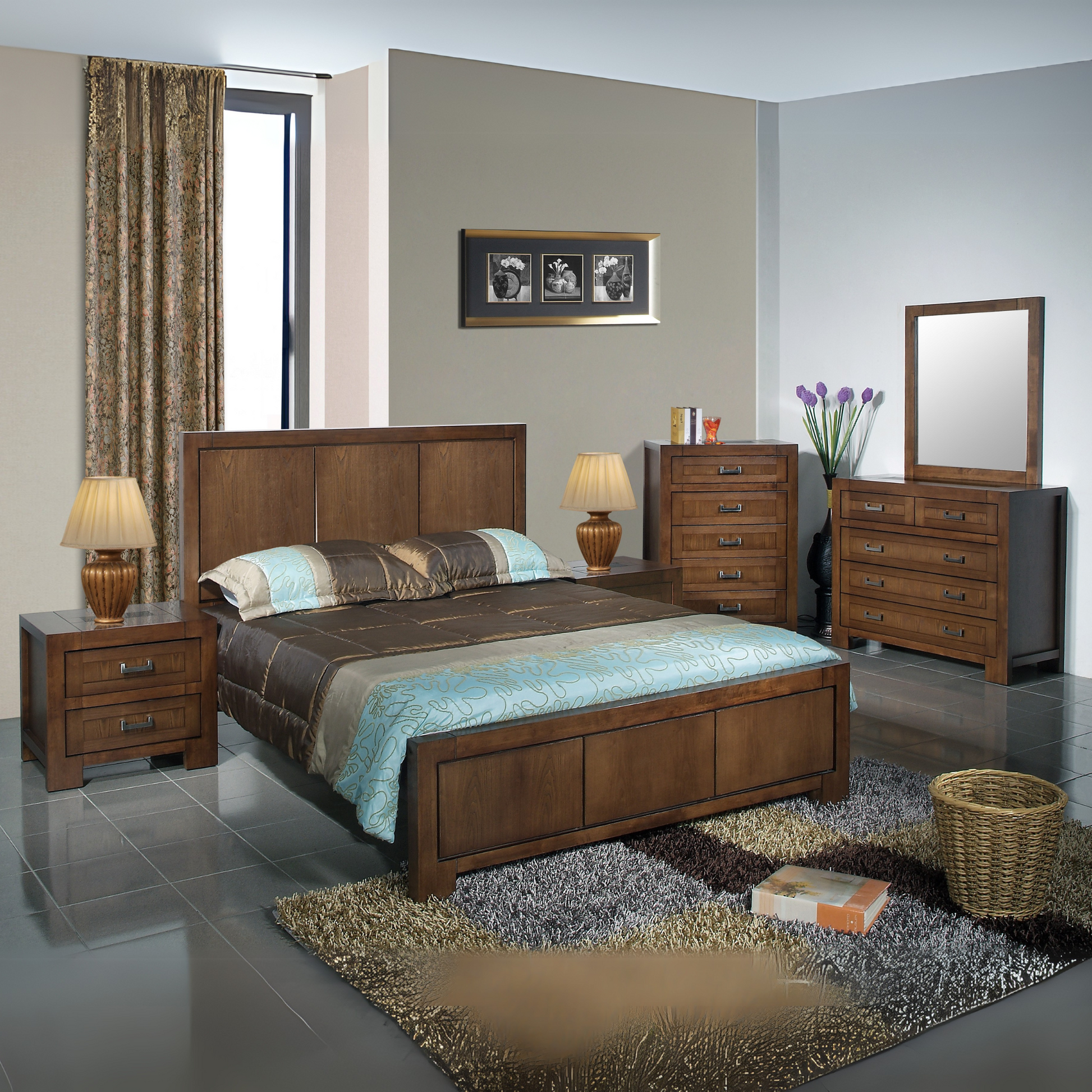 Brooklyn 6 Piece Bedroom Suite