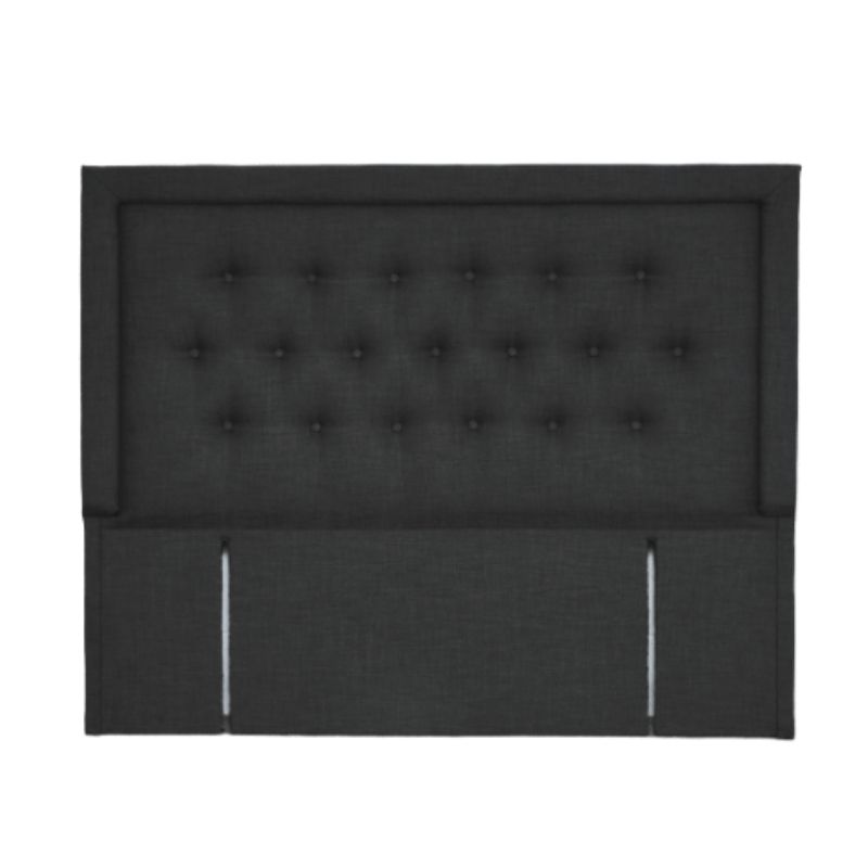 Fabric Upholstered Full Button Lined Headboard