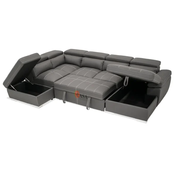 Luminor Sofa Bed with Chaise - Image 4